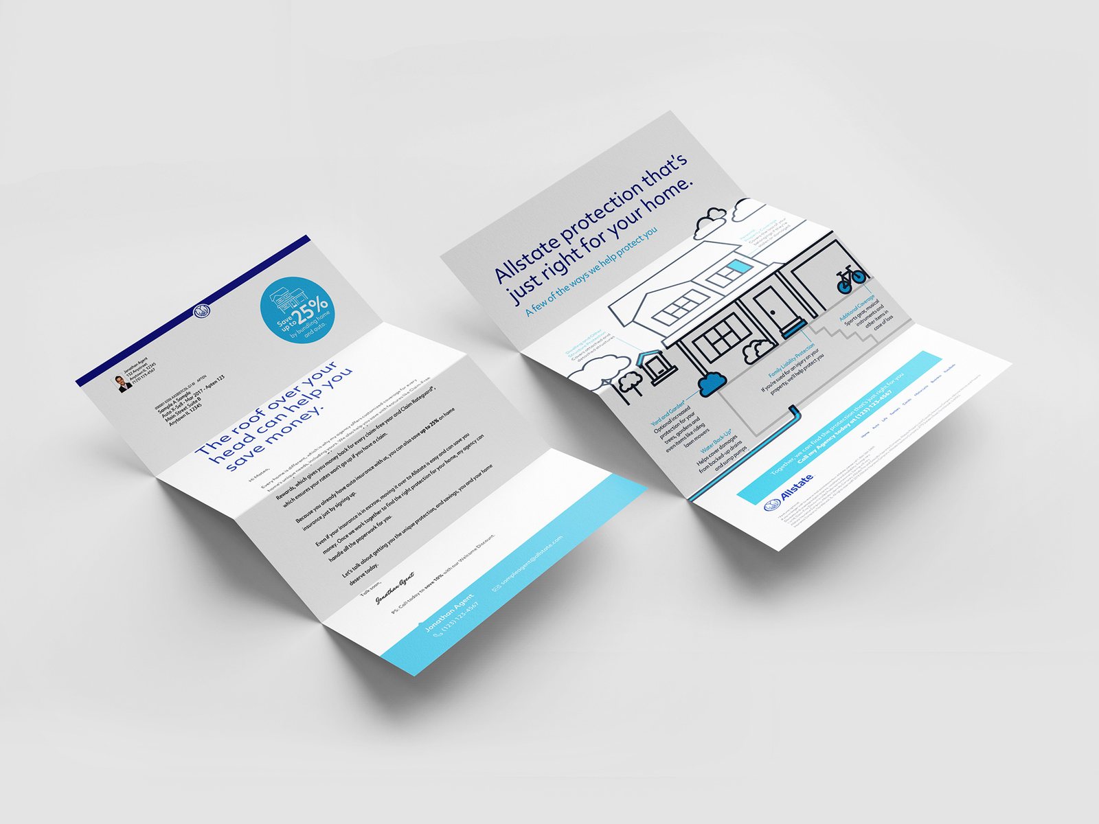 Allstate · Direct Mail · Email Production
